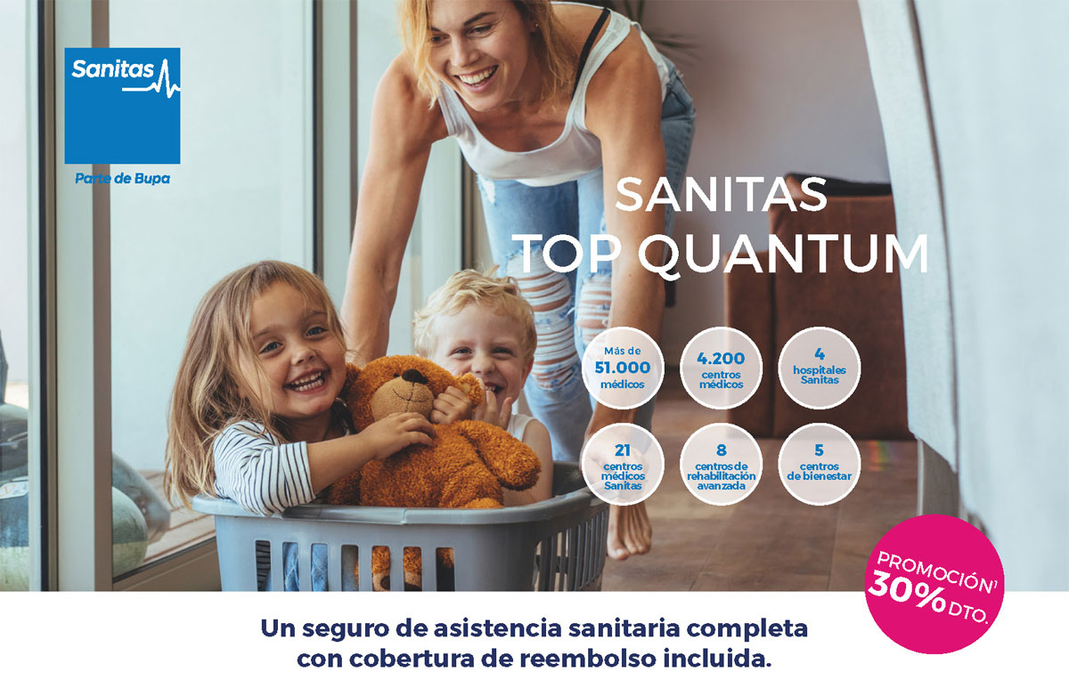 Sanitas Top Quantum: Seguro médico de asistencia sanitaria completa